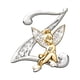 thumbnail image 3 of Broche de letras en inglés con forma de elfo de moda, alfiler para ropa con incrustaciones de diamantes, accesorios para suéteres y ángeles, 3 of 6