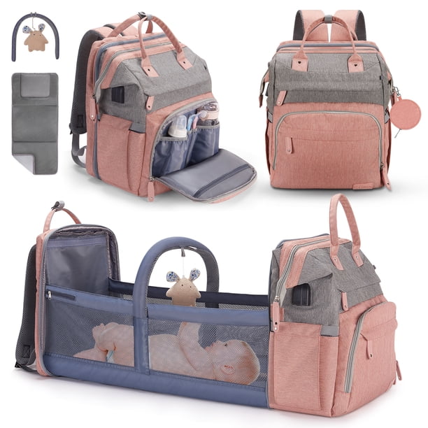 Diaper Bag Backpack, DerJunstar Baby Diaper Bag For Baby Boys And Girls