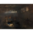 thumbnail image 2 of Carl Von Merode 24x19 Gold Ornate Framed and Double Matted Museum Art Print Titled - Fish Market Hall (Approx. 1900), 2 of 4
