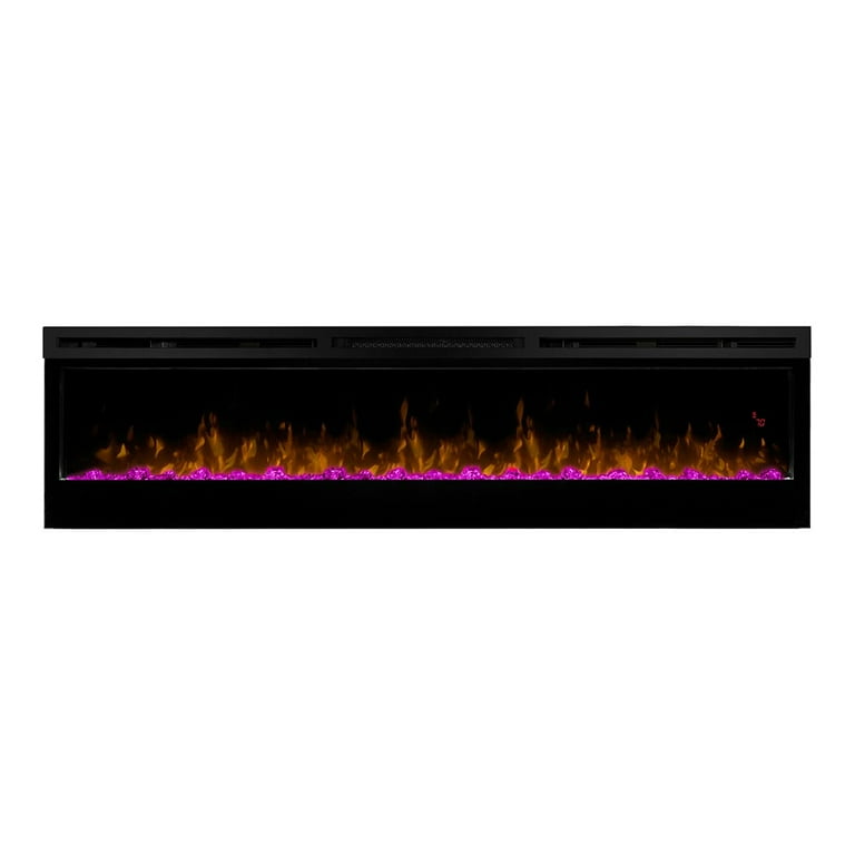 Dimplex Prism Series 74 inch Wall Mount Electric Fireplace - Black 