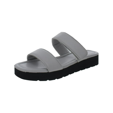 

Marc Fisher Womens Kina Open Toe Slip On Slide Sandals