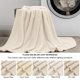 thumbnail image 3 of Bedelite Manta De Forro Polar, Tamaño Doble, Color Beige, Manta Para Sofá Y Cama, Lujosa Manta Acogedora Y Difusa De 59.8 X 79.9 In, Súper Suave, Cálida Y Ligera, Para Viajes, Camping, 3 of 5