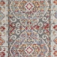 thumbnail image 6 of SAFAVIEH Provance Hannan Floral Bordered Runner Rug, Light Grey/Black, 2' x 8', 6 of 7