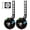 Black, variant on FORTOP Heavy-Duty Bike Training Wheels for Single-Speed Kids' Bikes, Fits 12 14 16 18 20 Inch Children's Bicycles, 1 Pair