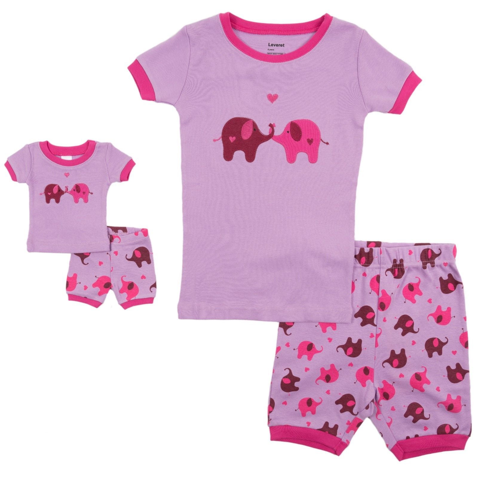 Details about   American Girl Doll Pajama Set Shorts And Tee Shirt 2 Available