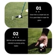 thumbnail image 2 of Stainless Steel Club Ball Fork Green Divot Repair Tool Golfer Kit (Black), 2 of 8