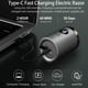 thumbnail image 3 of Electric Mini Razor Pockets Shaver for Men,Floating Big Shave Head Quick Shave, Waterproof Mini Portable Shaver, Charge Power Display Mini Trimmer, Great for Travel,Car,Home Use (Gray), 3 of 5