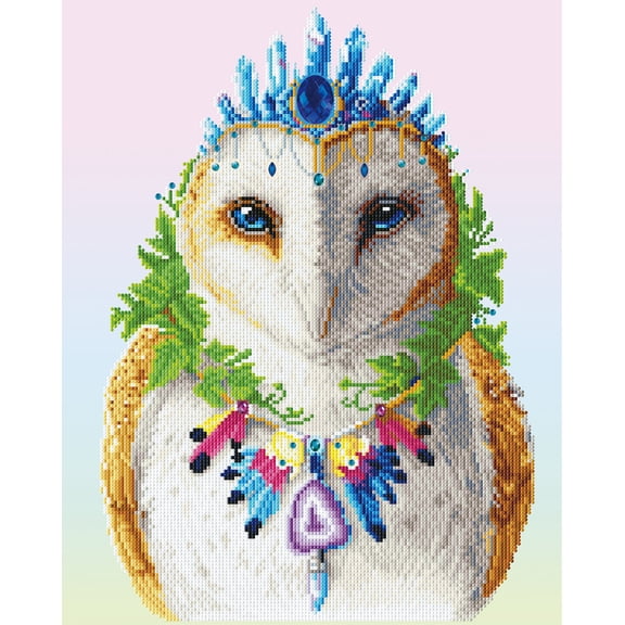 Diamond Dotz Bohemian Owl Diamond Painting Kits for Adults - Diamond Art Kits a Relaxing Creative Craft Kit with Dotz Gems