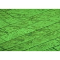 thumbnail image 1 of Ahgly Company Machine Washable Indoor Rectangle Transitional Dark Lime Green Area Rugs, 7' x 9', 1 of 7