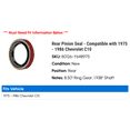 thumbnail image 2 of Rear Pinion Seal - Compatible with 1975 - 1986 Chevy C10 1976 1977 1978 1979 1980 1981 1982 1983 1984 1985, 2 of 2