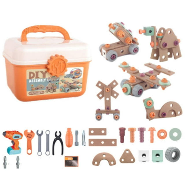 Creative Kit Toddler Screwdriver Toy Pretend Play Kit Creative STEM Kit Simulation Children's Educational Repair Kit