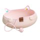 thumbnail image 5 of Cama tejida con cuerda para gatos, cesta para gatitos, adorables suministros para mascotas, lavable, portátil, todo S, 5 of 9