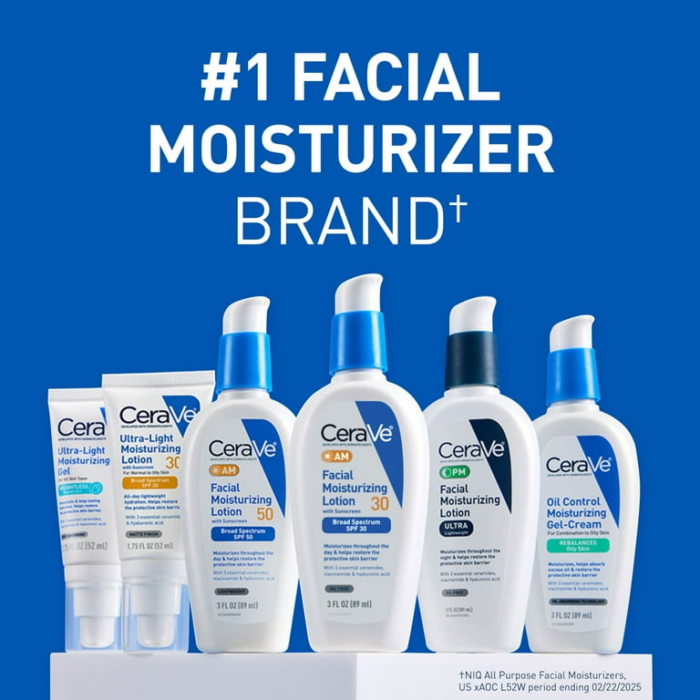 CeraVe Facial Moisturizing Lotion 3本セット CeraVe Facial Moisturizing Kit, AM + PM, 2pk, 3oz each | eBay