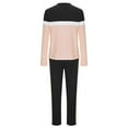 thumbnail image 4 of FRSASU Track Suits for Women Set - Casual 2 Piece Outfits Sweatsuit Pocket Long Sleeve with Pants Set Pink, 4 of 5