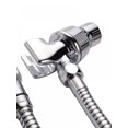 thumbnail image 3 of Shower Arm Holder for Handheld Shower Head, Adjustable Mount Bracket, Shower arm Adapter , Universal Mount,Chrome, 3 of 14