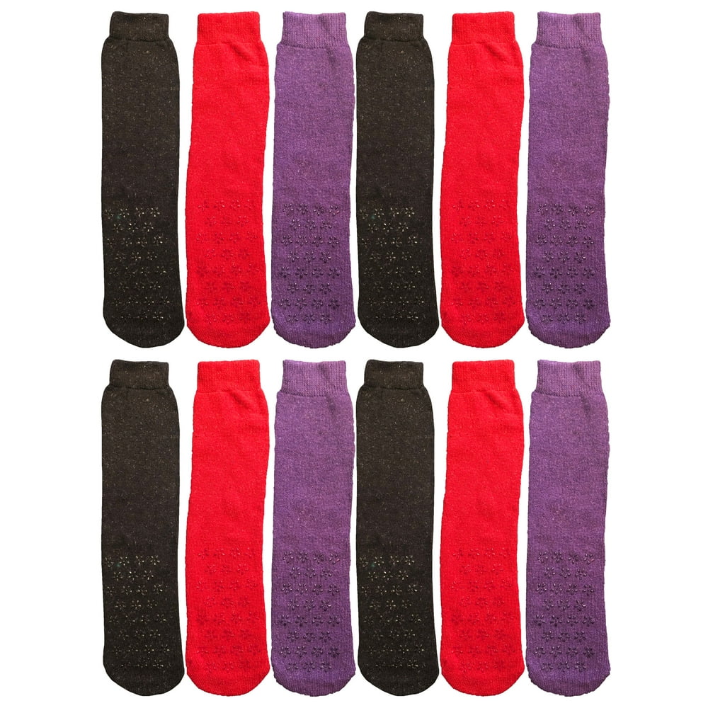 Yacht & Smith No Slip Hospital Gripper Socks, Designed for Medical Hospital Patients Walmart