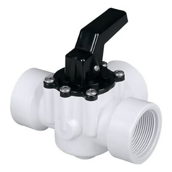 Swimming Pool Diverter Valve - 1 1/2 Inch - 3 Way -Slip Valve For Pools And Spas