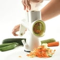 thumbnail image 3 of Norpro Double Barrel Grater/Slicer with Corn Cutter, White, 3 of 4