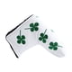 thumbnail image 3 of Funda para Putter de Golf Sincero con Trébol de Cuatro Hojas Blanco, 3 of 7