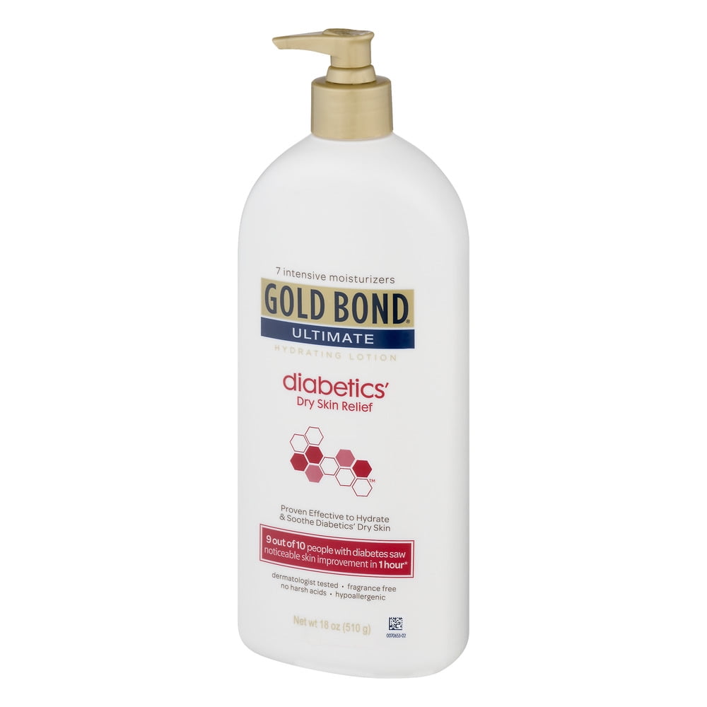 2 Pack Gold Bond Ultimate Diabetics Dry Skin Relief Lotion 18oz Walmart Com Walmart Com
