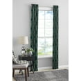 thumbnail image 4 of Mainstays Blackout Curtain Panel Pair, Set of 2, Medallion Dark Teal Blue, 30"W x 95"L, 4 of 7