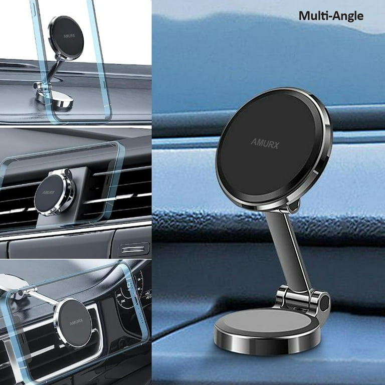 Repositionable Magnetic Suction Cup Holder with Extension Arm