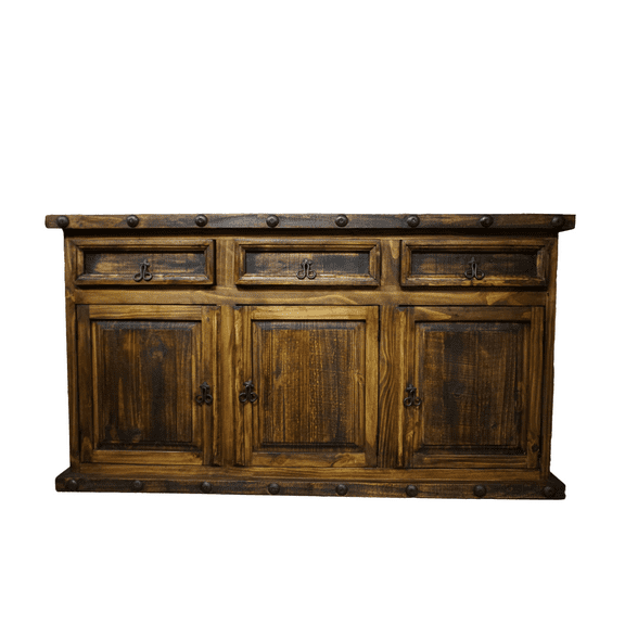 Rust Sierra Solid Pine Sideboard