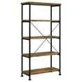 thumbnail image 5 of Allora 4 Shelf Bookcase in Antique Nutmeg, 5 of 8