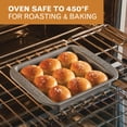 thumbnail image 5 of Farberware Bakeware 9in Nonstick Square Cake Pan with Lid, Gray, 5 of 8