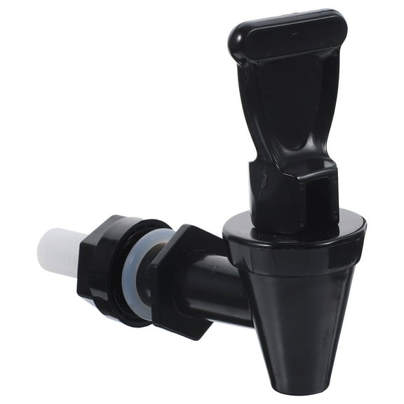 Nicehomfit Plastic Beverage Dispenser Faucet Black for Kitchen Water Control