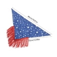 thumbnail image 3 of AYktou 4th of July Dog Bandanas, Patriotic Party Pet Decorations Independence Day Pet Cats Bandana with Tassel, Star Floral Holiday Dog Bib Triangle Scarf Red White Blue Cat Scarf Neckwear, 3 of 6