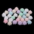 thumbnail image 2 of Abbracc 30 pcs Chocolate Cream Pattern Resin Flatback Cabochon Embellishments Decoden, 2 of 9