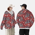 thumbnail image 6 of Sigee Dragons2 Print UPF50+ Men's Sun Protection Hoodie Shirt SPF UV Shirt Long Sleeve Fishing Outdoor Lightweight, S-3XL, 6 of 9