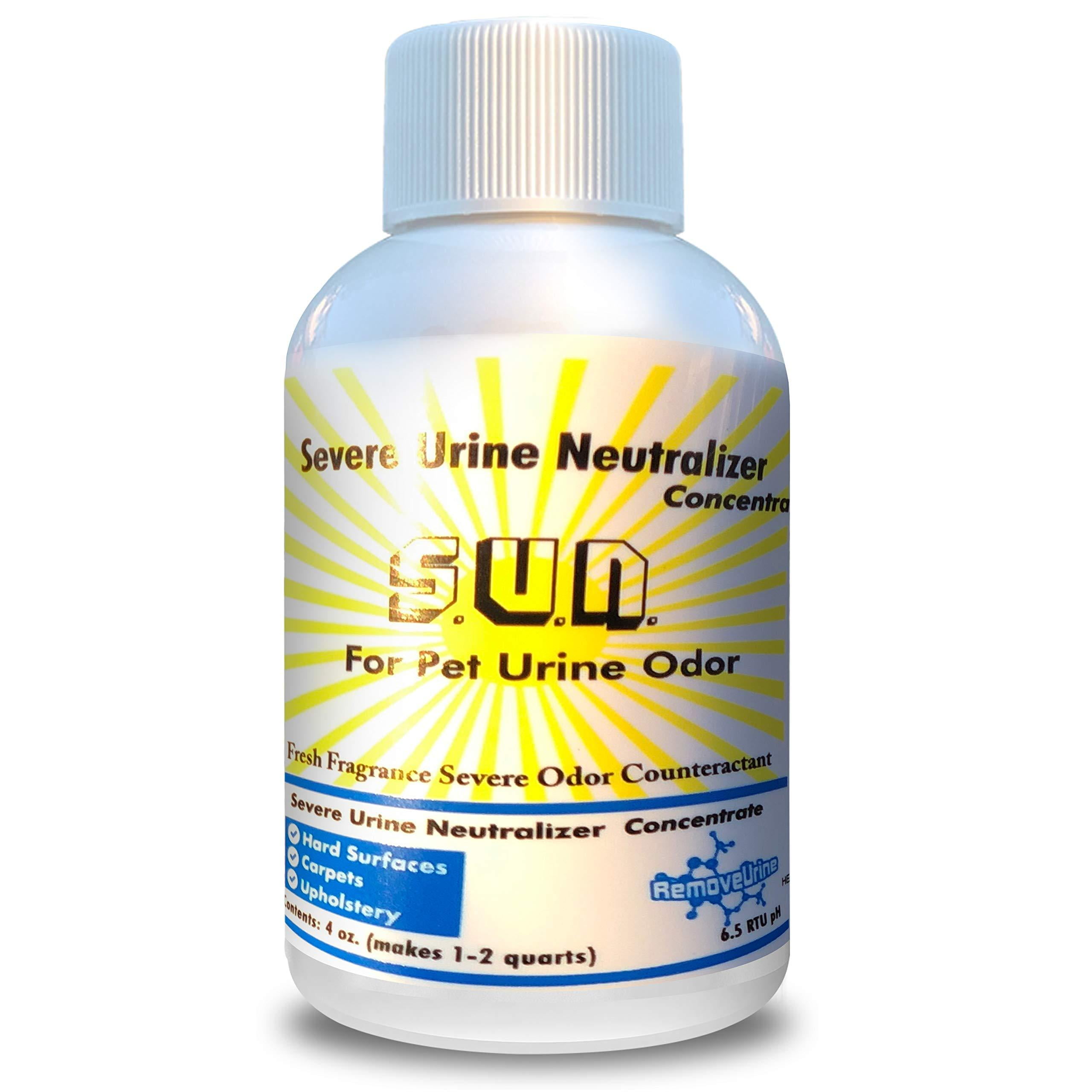 REMOVEURINE Severe Urine Neutralizer for Dog and Cat Urine - Best Odor  Eliminator and Stain Remover for Carpet, Hardwood Floors, Concrete,  Mattress,