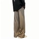 thumbnail image 4 of Puntoco Pantalones con cremallera y bolsillos con cordón de color liso para hombre, 4 of 5