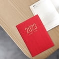 thumbnail image 3 of Diario Notebook para 2023 Goals Schedules para Office Business, Weekly, Monthly, Yearly Agenda Organizer Notebook Rojo Yotijar almohadillas para escribir cuadernos, 3 of 10