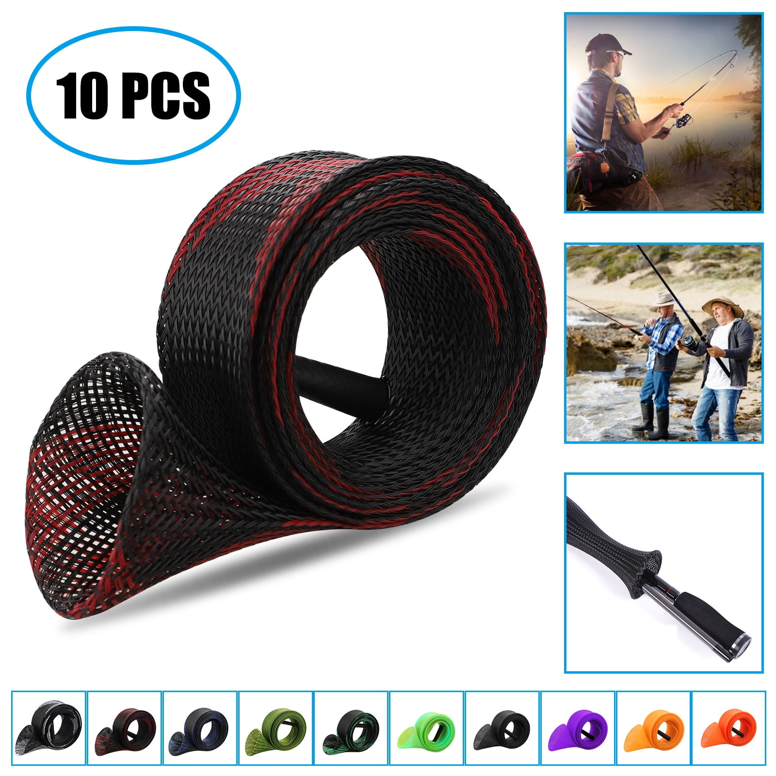 fishing pole sleeves walmart
