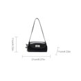 thumbnail image 2 of Bolsa de axala sencilla con bolso de hombro casual colgante PU Leather All-Match Crossbody Bag Farty Commute Bolse, 2 of 9