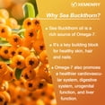thumbnail image 4 of Sea Buckthorn Oil Omega-7 Capsules - Supports Heart, Cardiovascular and Skin Health, Promotes Metabolism, Antioxidant - 120 Softgels, 4 of 8