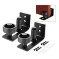 thumbnail image 4 of Carbon Steel Wall Mount Floor Bottom Guide Sliding Door Roller Guide Barn Door Stay Roller Hardware Accessories ,Easy to Install, 4 of 6