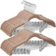 thumbnail image 1 of Perchas para pantalones SONGMICS, paquete de 30 unidades, de terciopelo con clips ajustables, 1 of 7