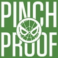 thumbnail image 2 of Men's Marvel St. Patrick's Day Spider-Man Pinch Proof  Graphic Tee Kelly Heather Large, 2 of 4