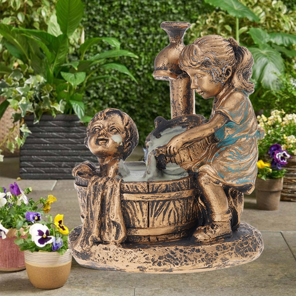 WINDLAND Yard Outdoor Sculpture Decor Ornament Art Craft Landscaping Yard Decoration