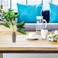 thumbnail image 2 of 1pc Simulation Banana Leaf Home Leaf Arrangement 9 Branches Leaf Decor (Green), 2 of 8