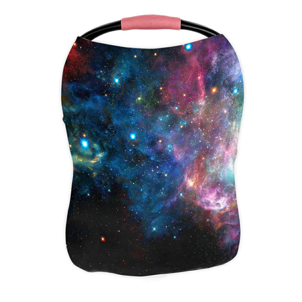 ECZJNT Universe filled stars nebula galaxy Nursing Cover Baby Breastfeeding Infant Feeding Cover Baby Car Seat Cover