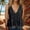 Black, variant on Cotton Linen Tank Tops V Neck Ruffle Tank Top Peplum Cotton Tops for Women Linen Tank Tops Going Out Top Women's Babydoll Tops Casual Sleeveless Shirts Summer Linen Tank Tops Black L