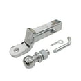 thumbnail image 1 of Chromed 2 Inch Towbar Tongue Ball Mount With Towball And Hitch Pin RV Parts Car Camper Accessories Caravan Components ,Durable Material, 1 of 6
