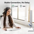thumbnail image 4 of Wireless Mouse for Laptop, 2.4G Silent Mouse Quiet Click, Small Portable Computer Mouse, 5 DPI Levels, Cordless Mice for PC, Chromebook, Mac, 4 of 8