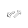 thumbnail image 4 of Unique Bargains 20pcs M5 5mm Motorcycle Windscreen Screws Fairing Windscreen Screws Bolt Windshield Mounting Nuts Red, 4 of 7