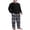 Gray Crack, variant on Mens Pajama Set 2-Piece Long Sleeve Lounge Sleepwear Pjs Sets with Pockets